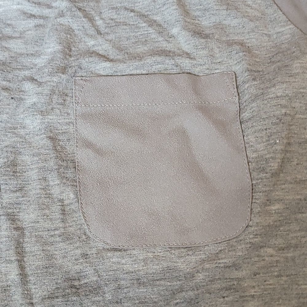 Multi texture grey top - Picture 4 of 6